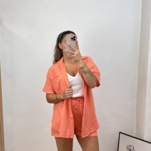 Alternative view of Conjunto Queen I Coral I 80503