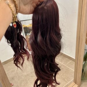 Alternative view of Coleta postiza I Rojo Degradado I Q97-47118