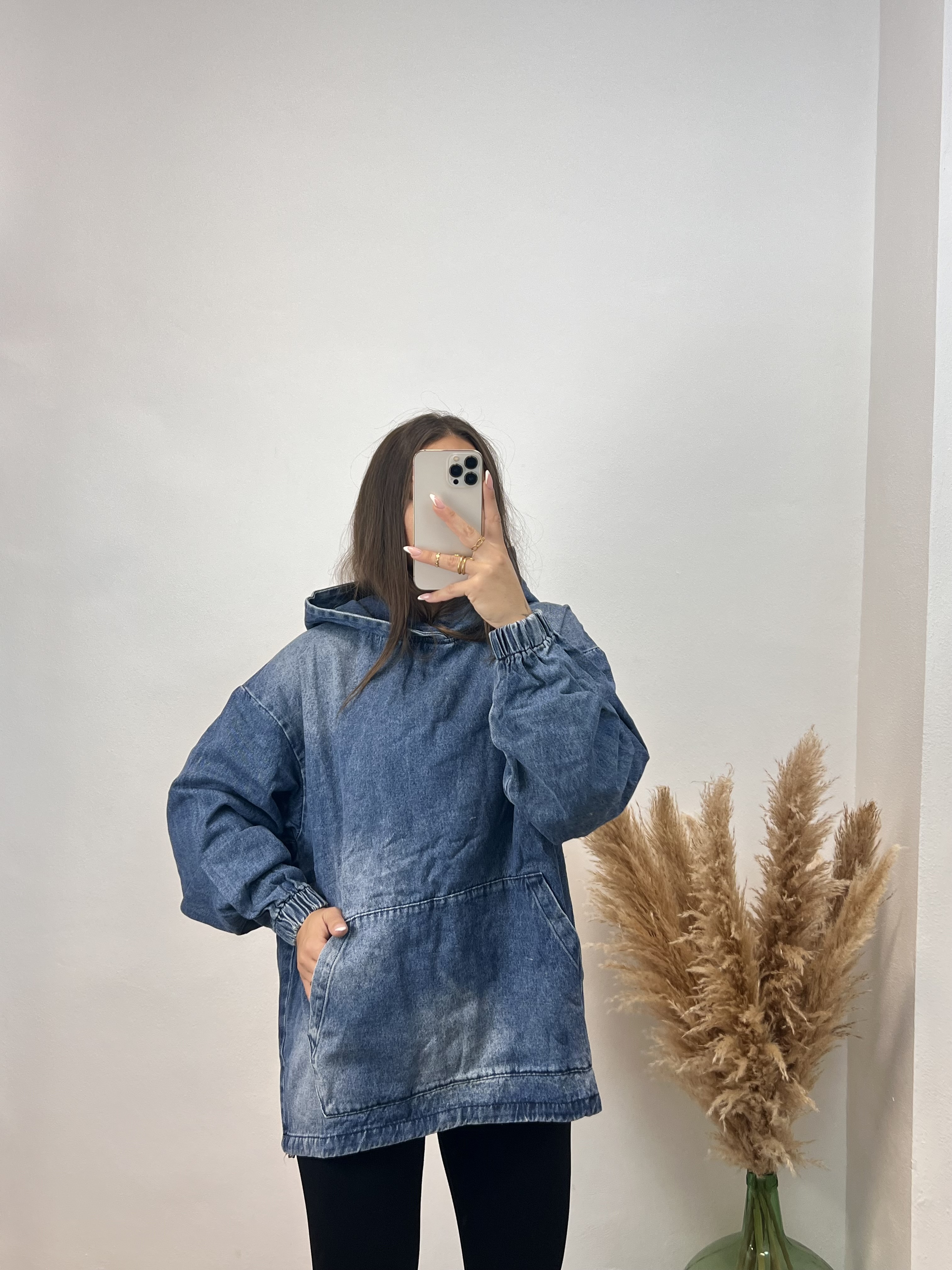 Sudadera vaquera I Azul I W010-1 - Imagen 2
