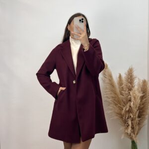 Abrigo Paño I Burdeos I 2275