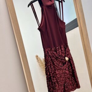 Vestido Bruma I Burdeos I 44719