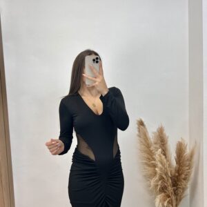 Alternative view of Vestido Delia I Negro I 44866