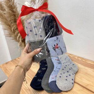 Bolsa calcetines de regalo hombre I ESQUIADORES