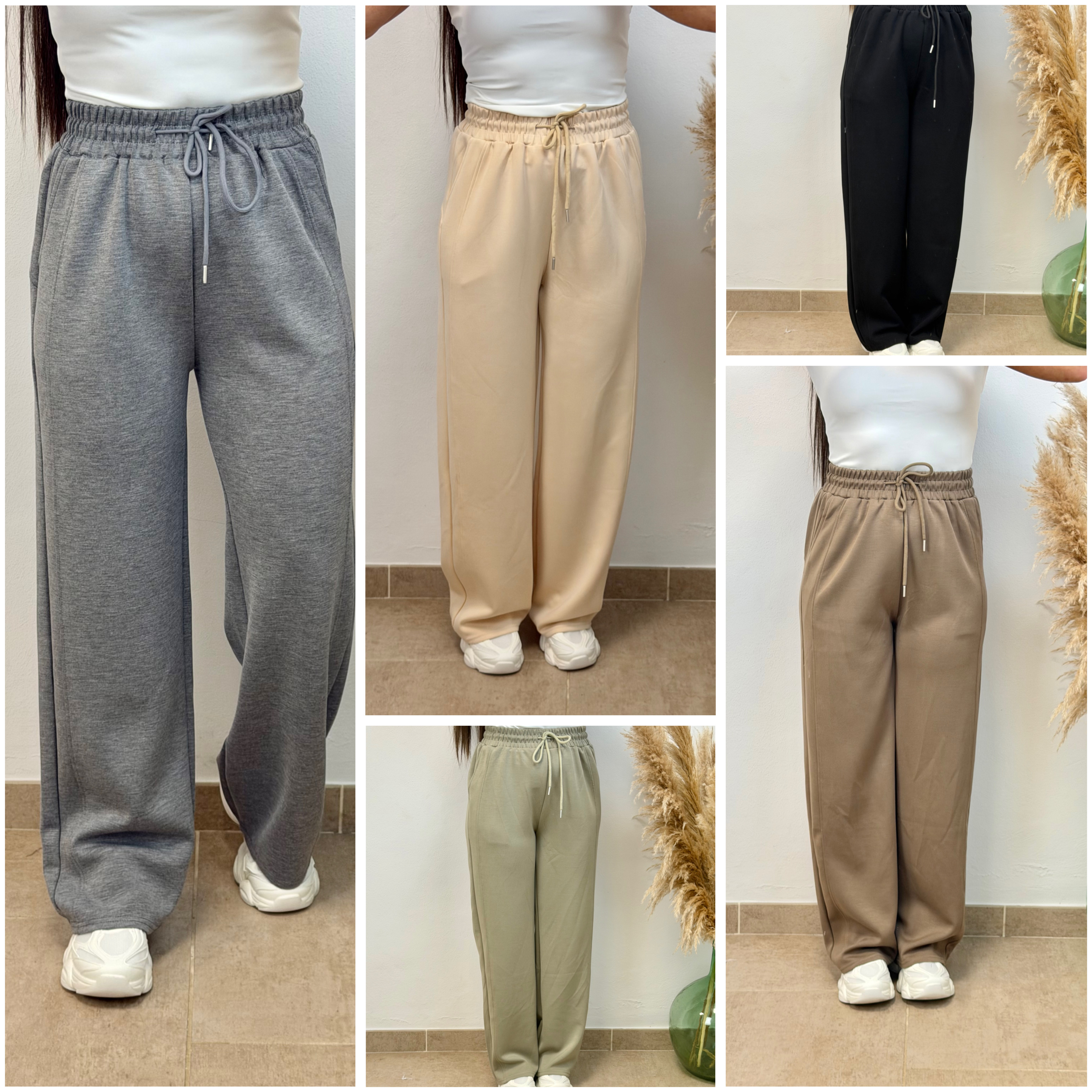 Pantalón de chándals push up y bolsillo