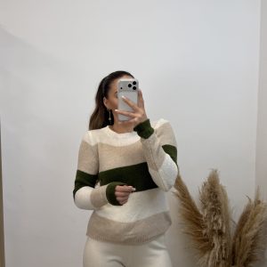 Jersey tricolor I Verde militar