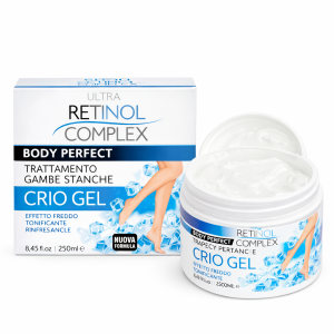 Gel Frío Piernas Cansadas Body Perfect Retinol Complex – Efecto Crio Tonificante 250 ml