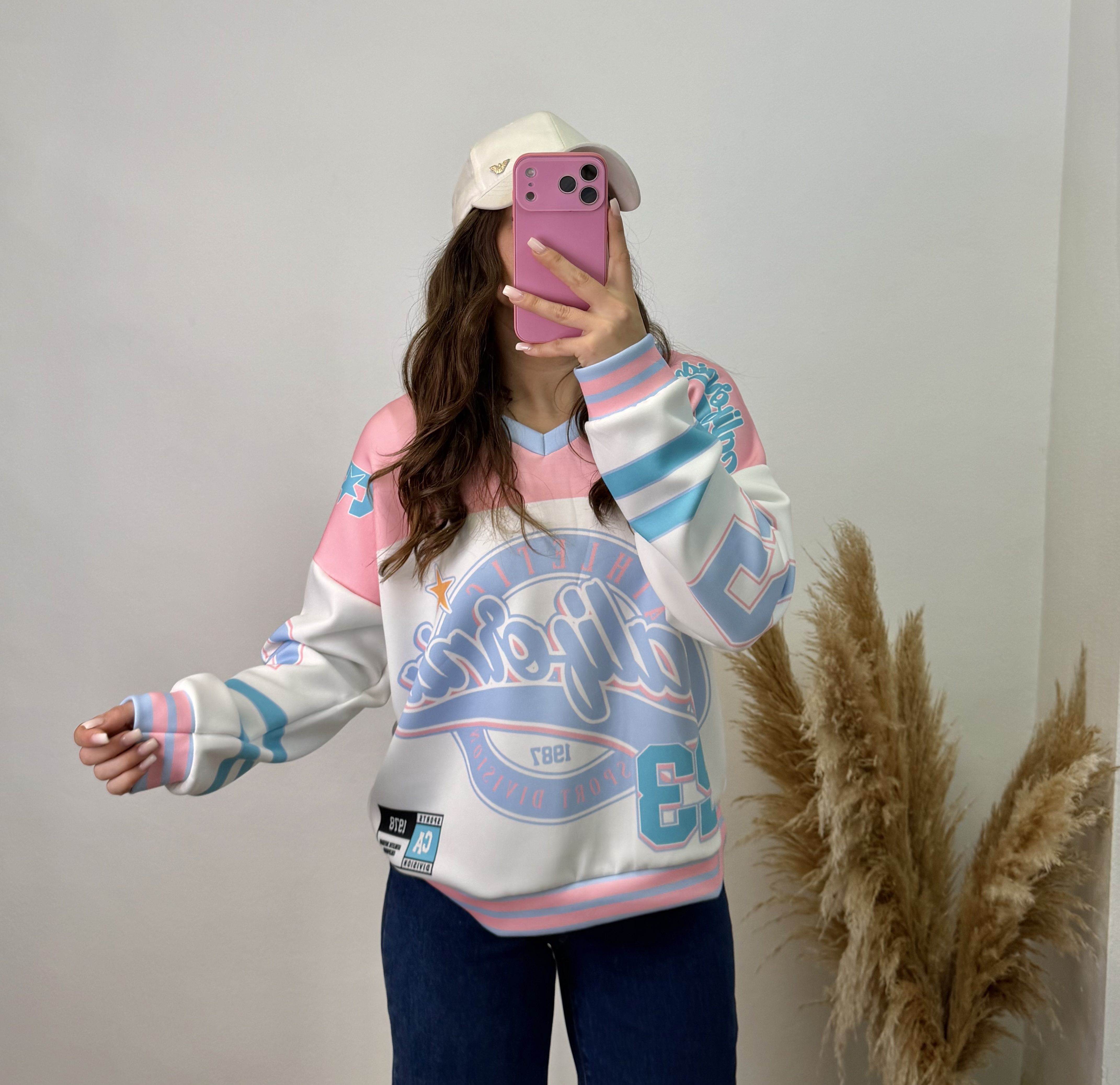 Sudadera california I rosa