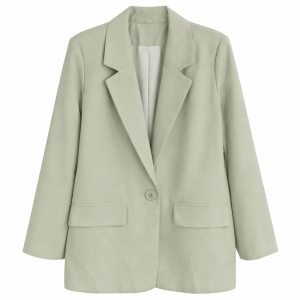 Blazer Oversize - verde menta