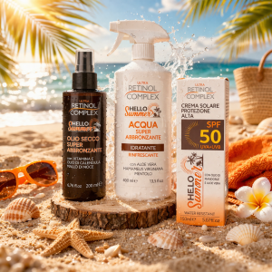 Pack básico bronceado retinol complex - hello summer