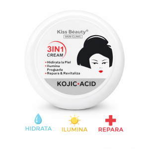 Crema facial 3 en 1 - Kojic Acid - Kiss beauty