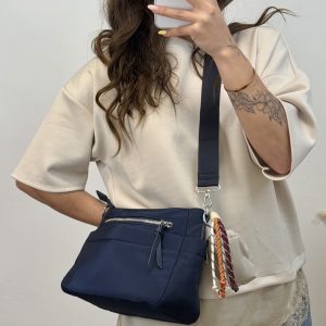 Bolso lola pequeño -Azul marino
