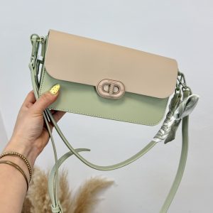 Bolso bicolor - Verde