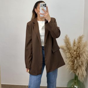 Blazer Oversize 2.0 - Chocolate