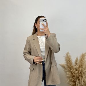 Alternative view of Blazer Oversize 2.0 - Taupe