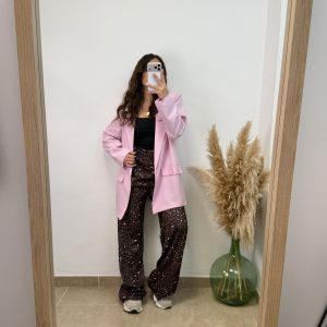 Alternative view of Blazer Oversize - rosa