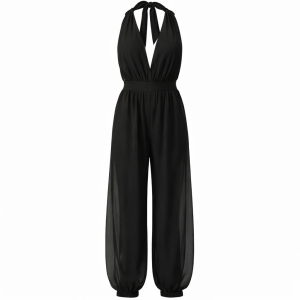 Alternative view of Mono transparencia con puño - Negro