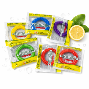 Pulsera espiral citronela - LA CASA DE LOS AROMAS