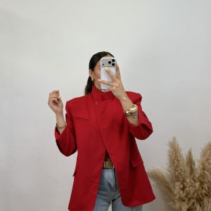 Alternative view of Blazer Cruzada - Roja