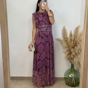 Conjunto 2 piezas falda - Rosa-Morado