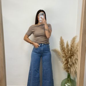 Alternative view of Pantalón palazzo midi