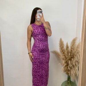 Vestido leopardo gasa 2.0 - Bugambilla