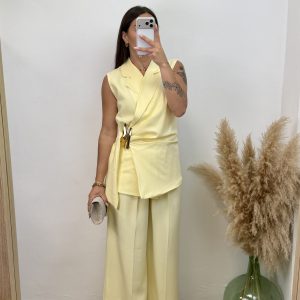 Conjunto cruzado - Amarillo