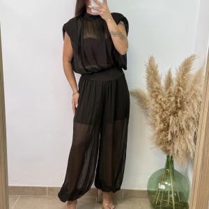 Conjunto transparencia - Chocolate