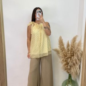 Alternative view of Camiseta Lunar lazo - Amarillo