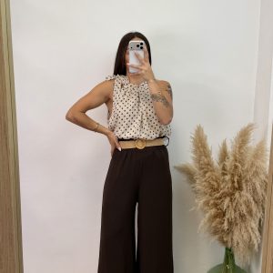 Alternative view of Camiseta Lunar lazo - Beige