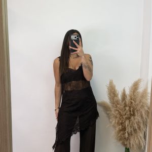 Lencera transparencia - Chocolate