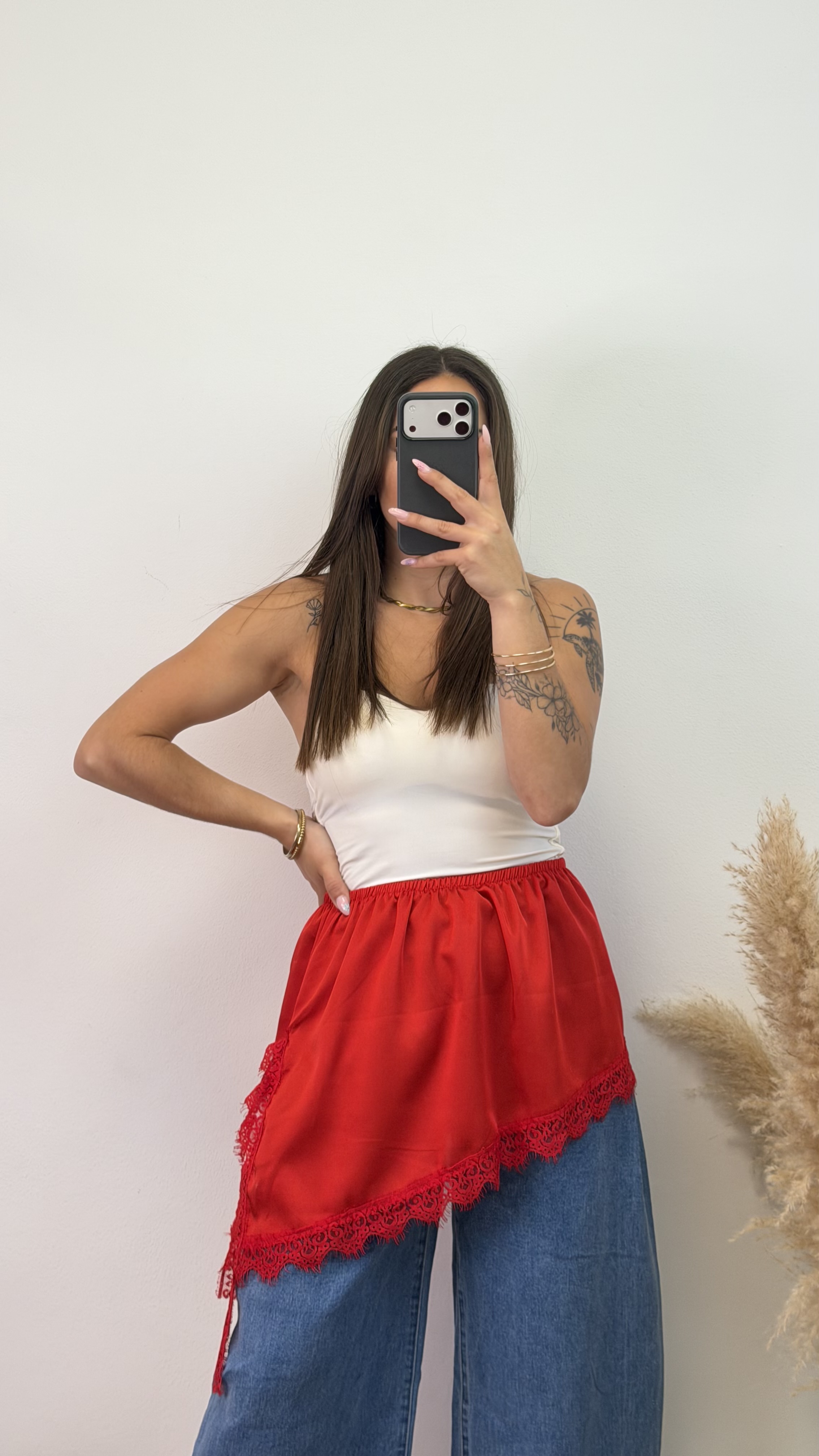 Bajo camisero encaje - Imagen 6