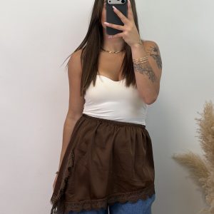 Alternative view of Bajo camisero encaje