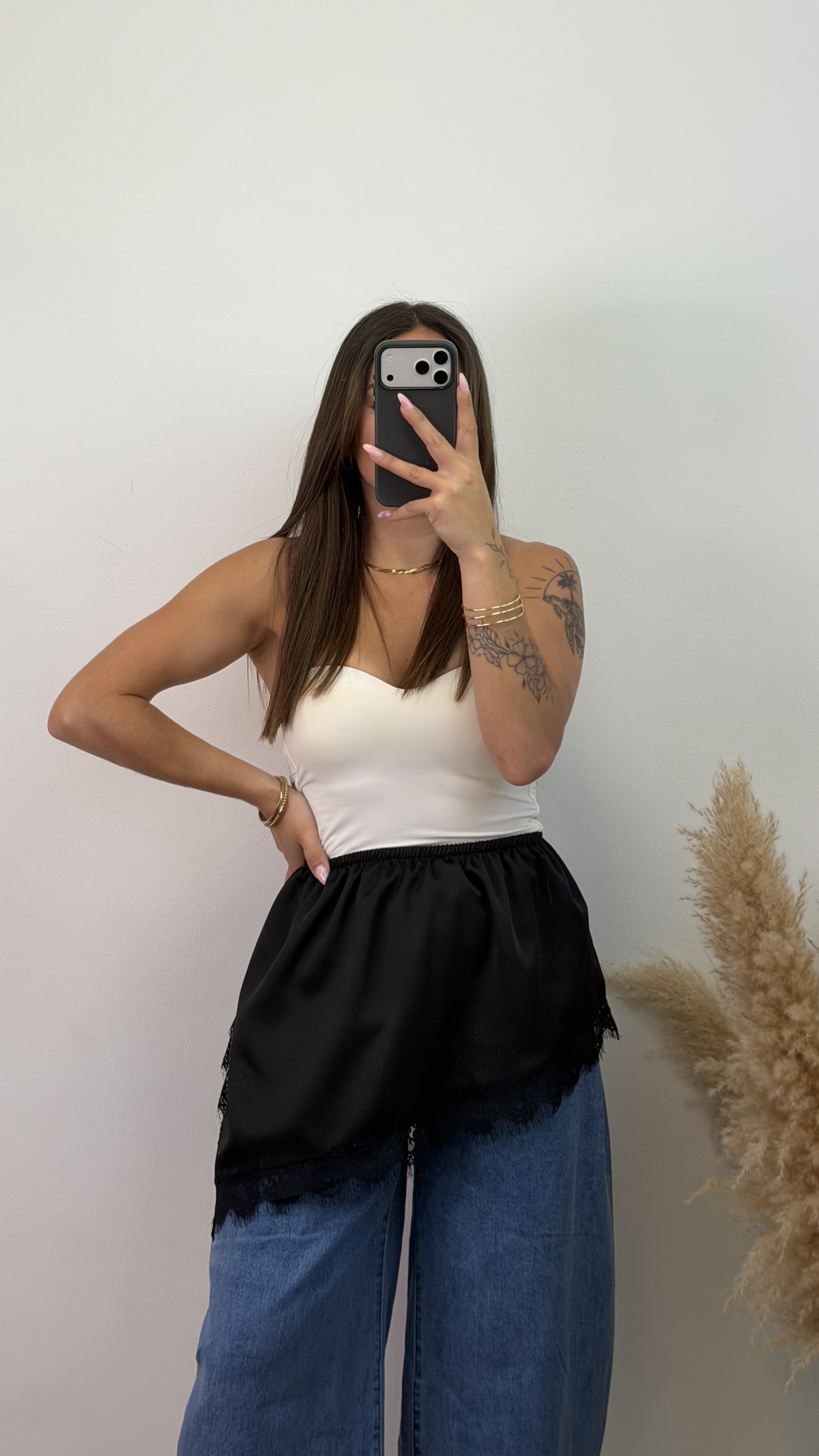 Bajo camisero encaje - Imagen 3