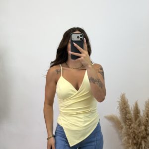 Top cruzado - Amarillo