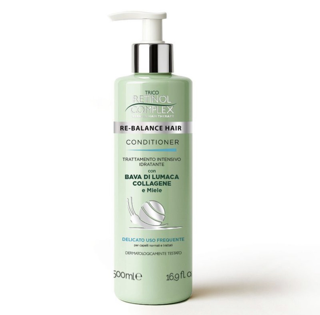 Acondicionador Hidratante Re-Balance Hair Retinol Complex – Con Baba de Caracol, Colágeno y Miel