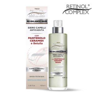 Sérum Anticaída Re-Balance Hair Retinol Complex – Con Pantenol y Ceramidas