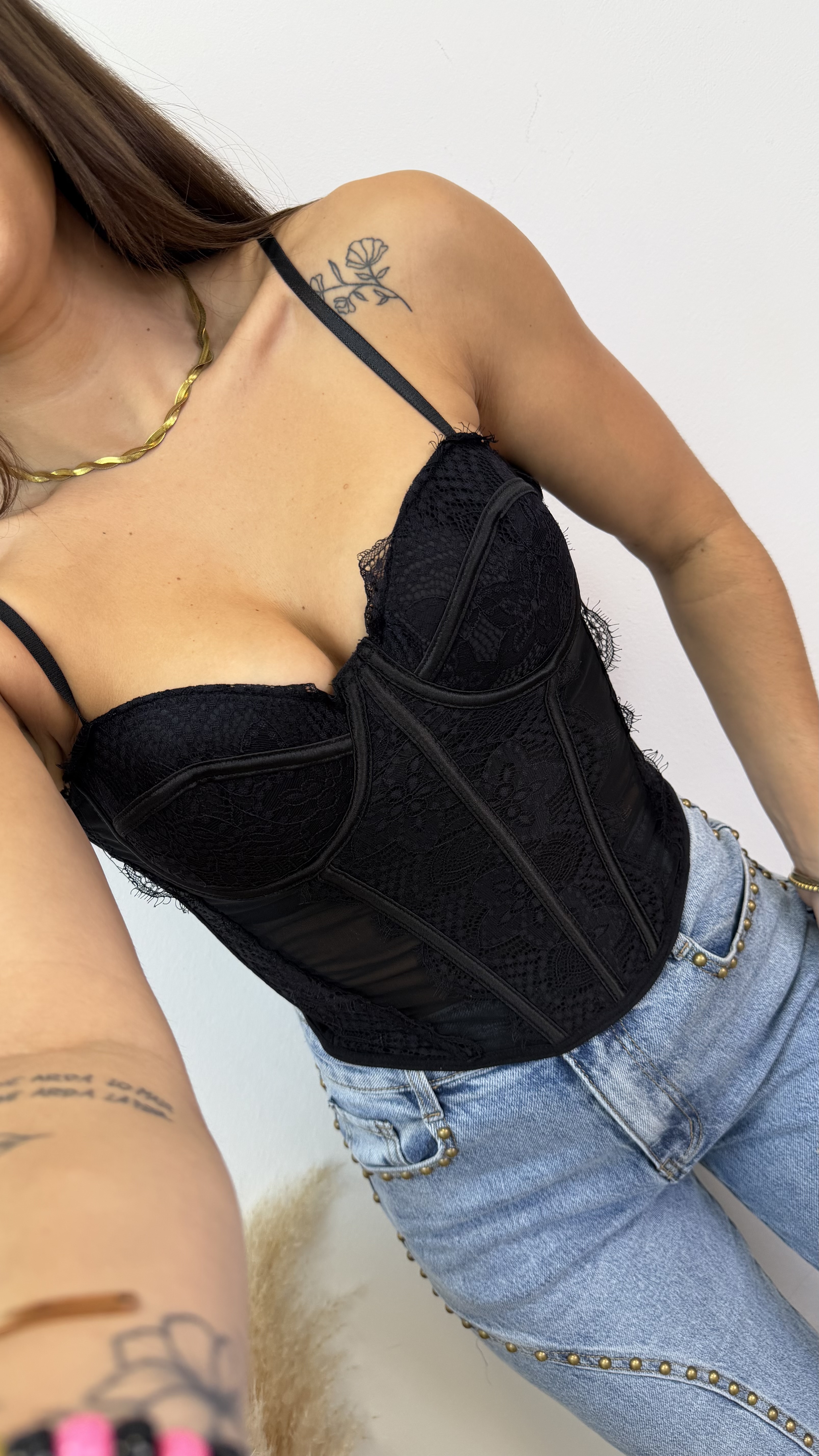 Corset Low Cost - Negro