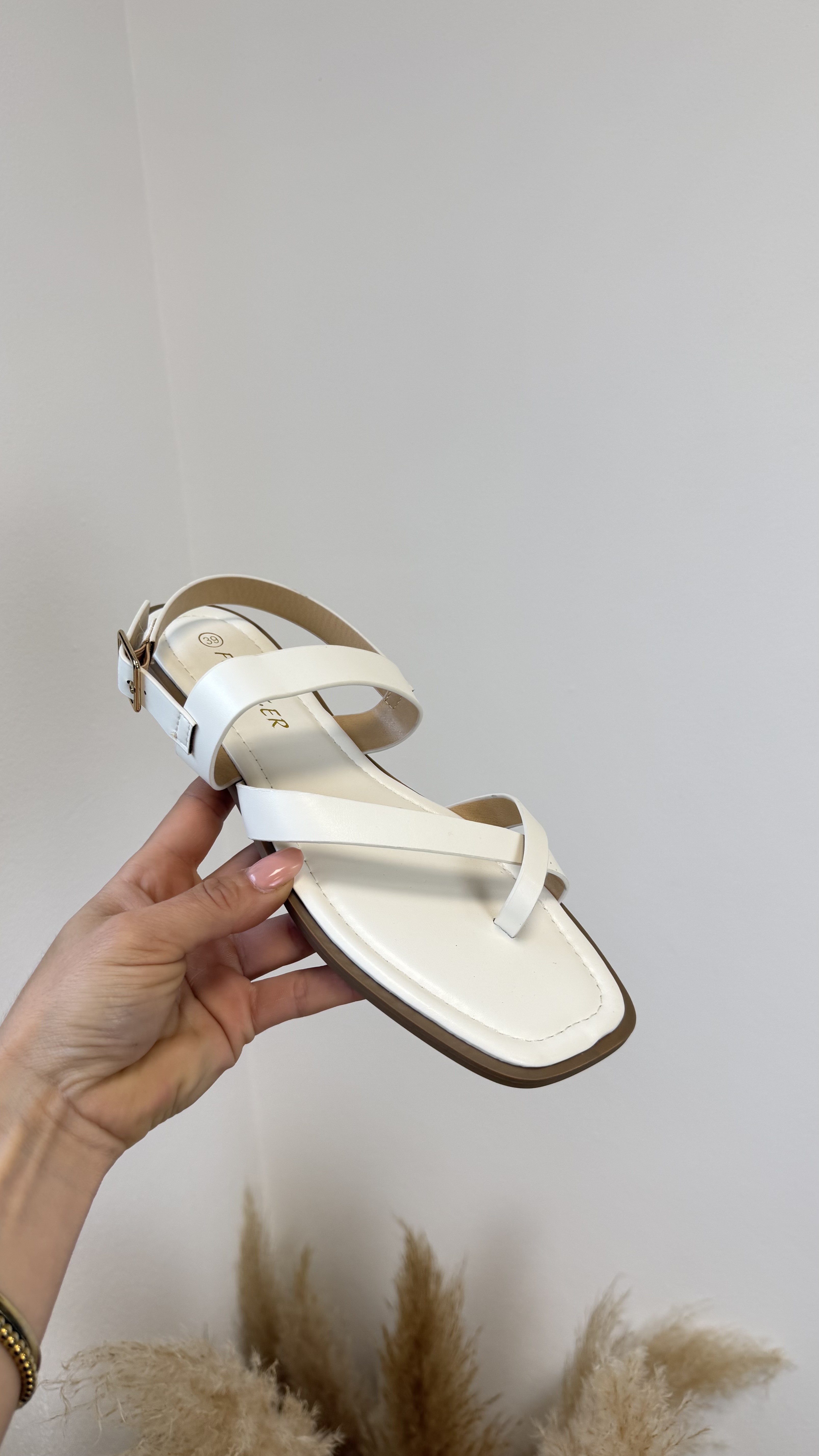Sandalias Monarca - Blanca
