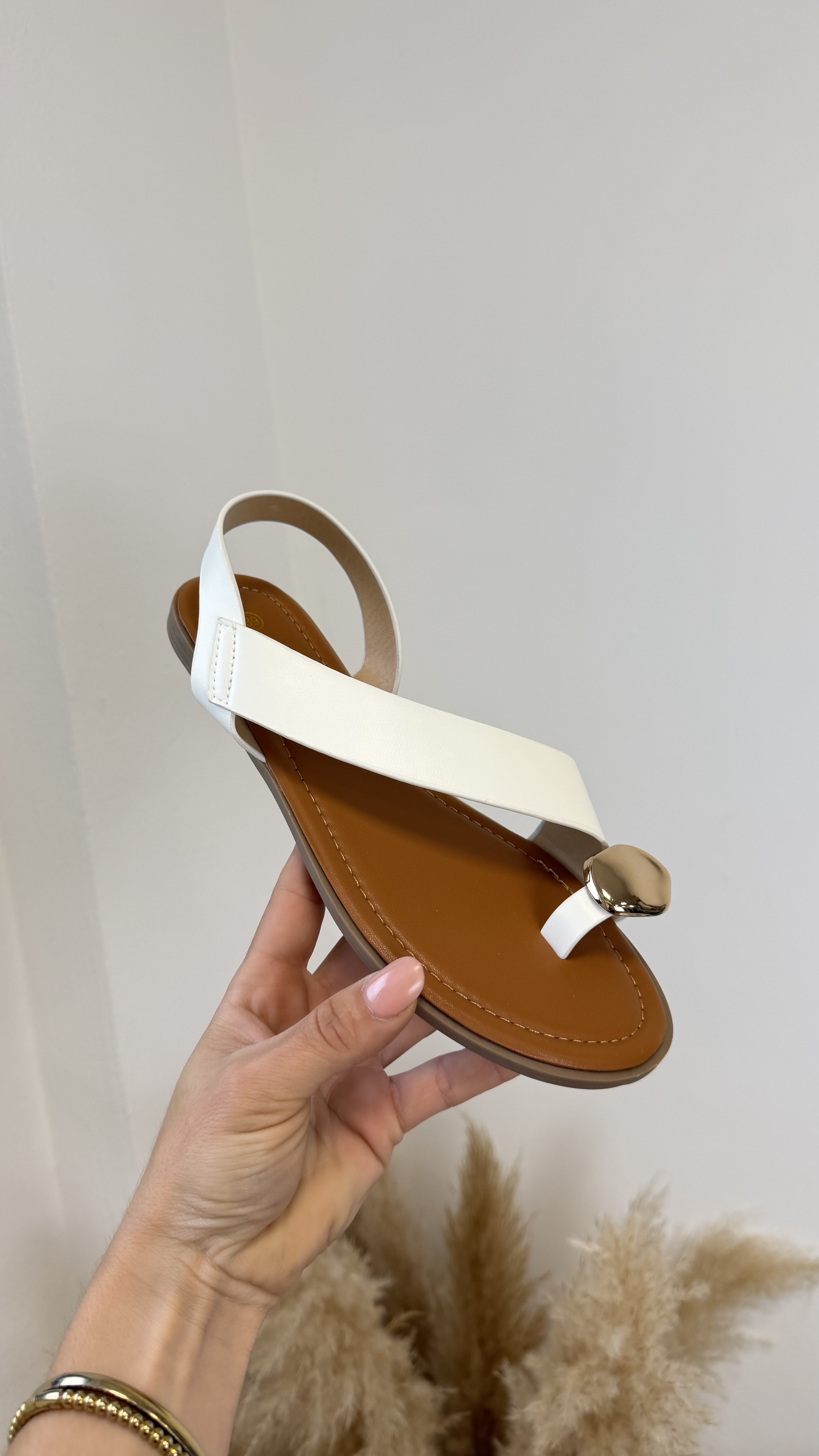Sandalias Piedra - Blanca - Imagen 2