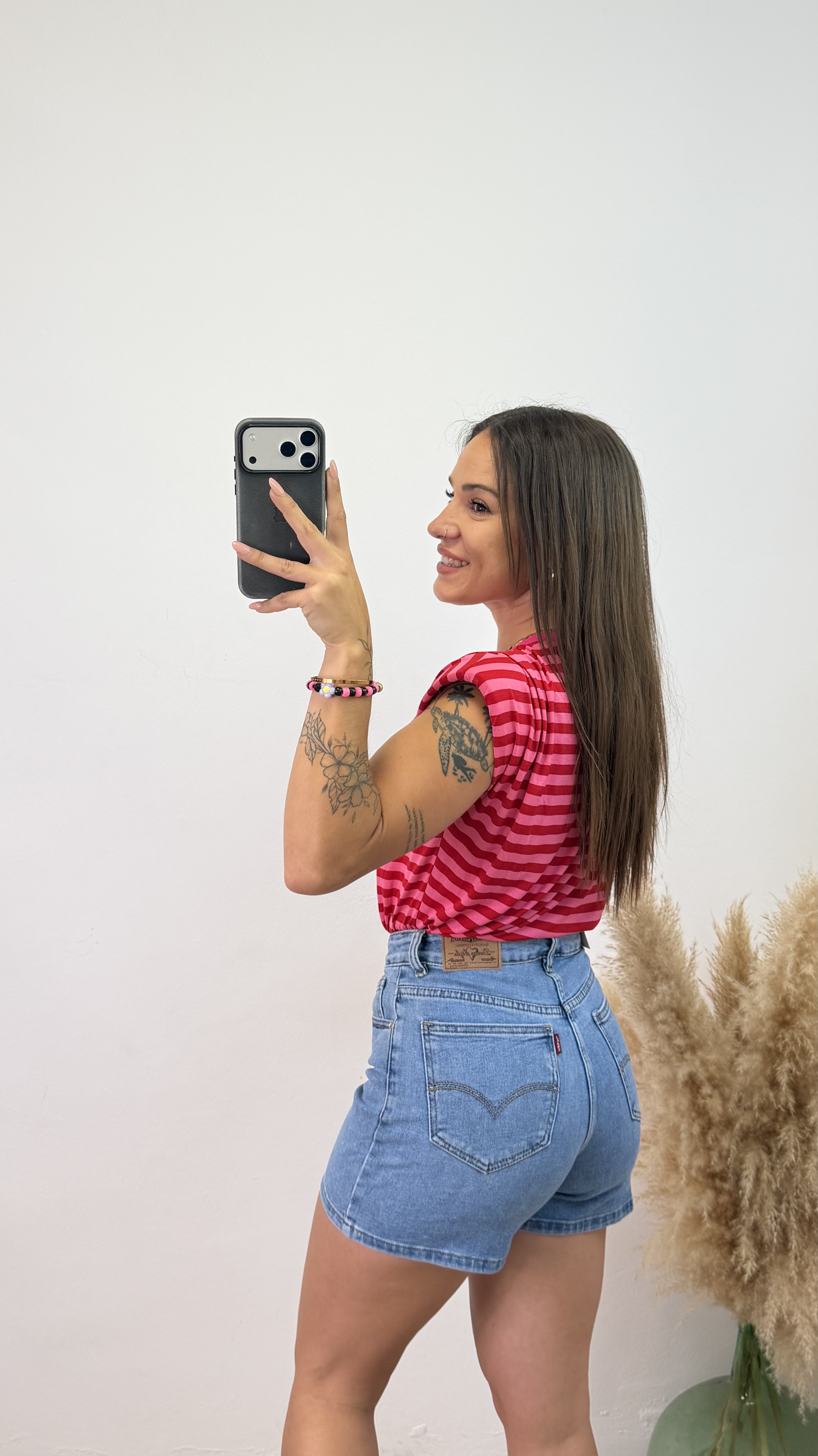 Pantalón vaquero inspo levis corto - Imagen 3