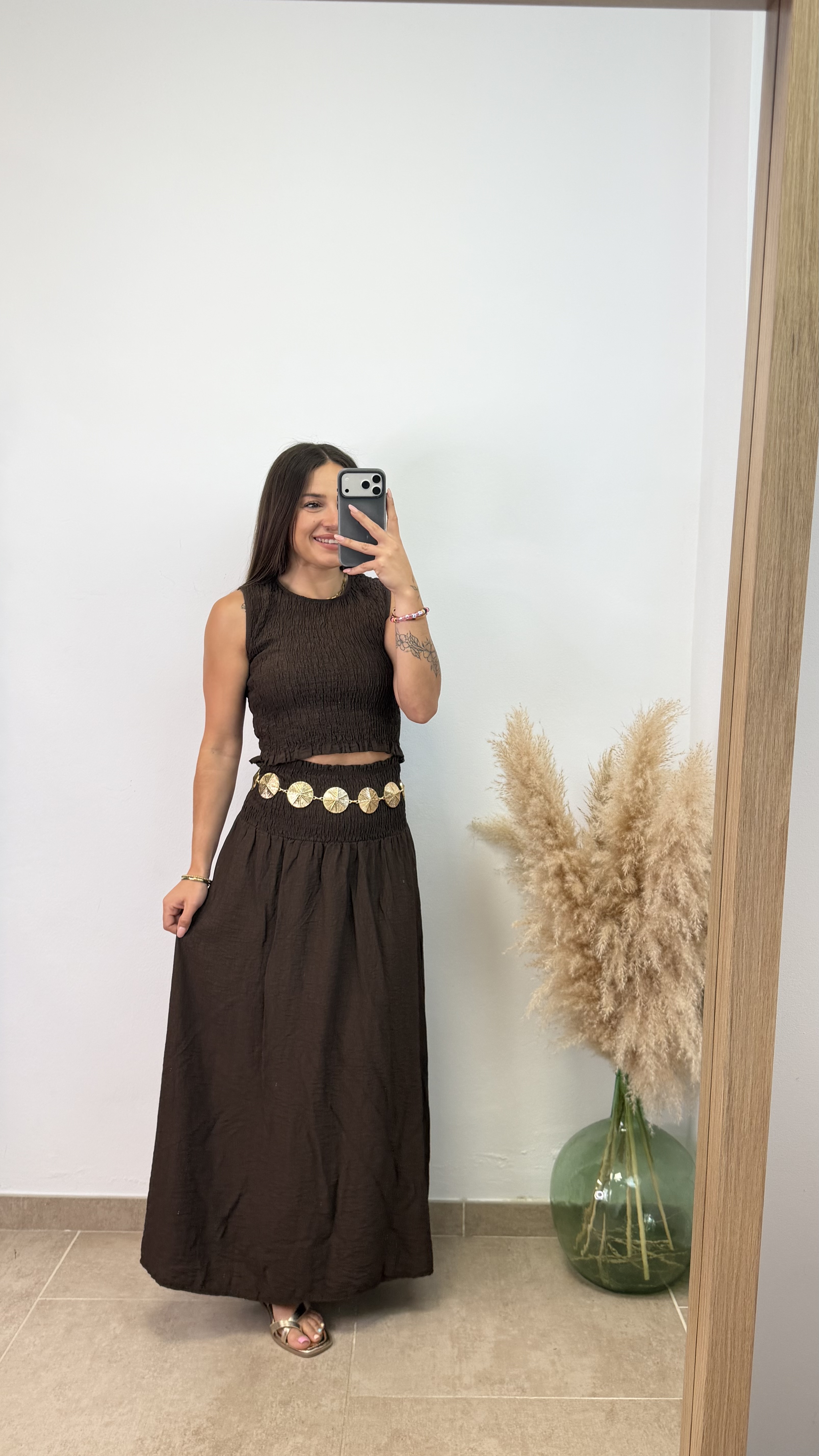 Conjunto Paloma - Chocolate
