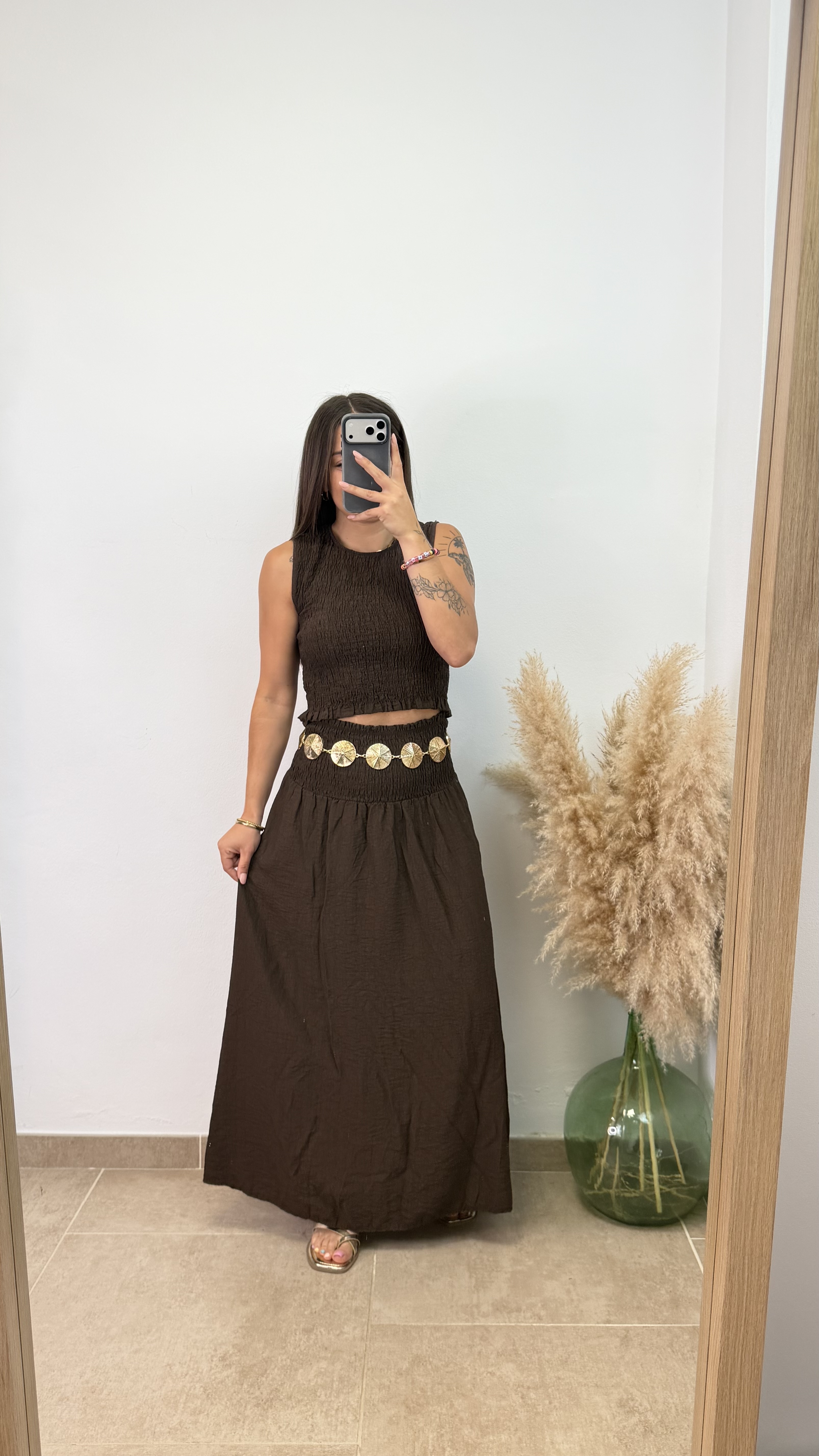 Conjunto Paloma - Chocolate - Imagen 2