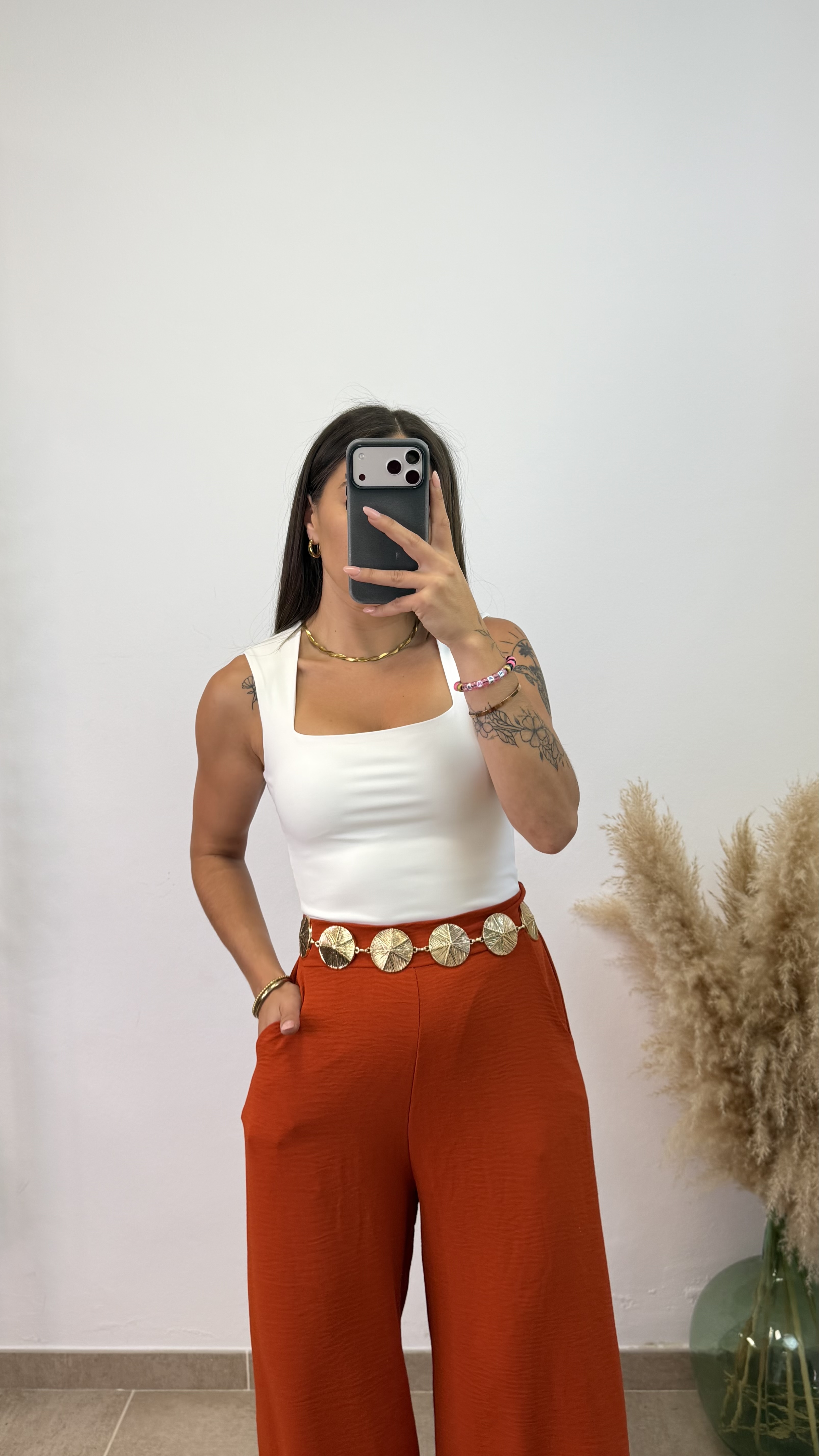 Pantalón Tere - Teja - Imagen 2