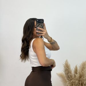 Alternative view of Camiseta punto tirante fino