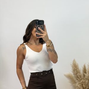 Camiseta punto tirante fino