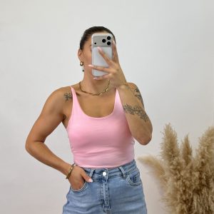 Camiseta tirante con efecto sujetador PREVENTA