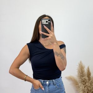 Alternative view of Camiseta manga caída