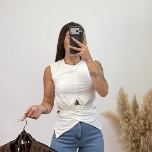 Camiseta cruzada
