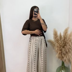 Alternative view of Pantalón étnico - Beige
