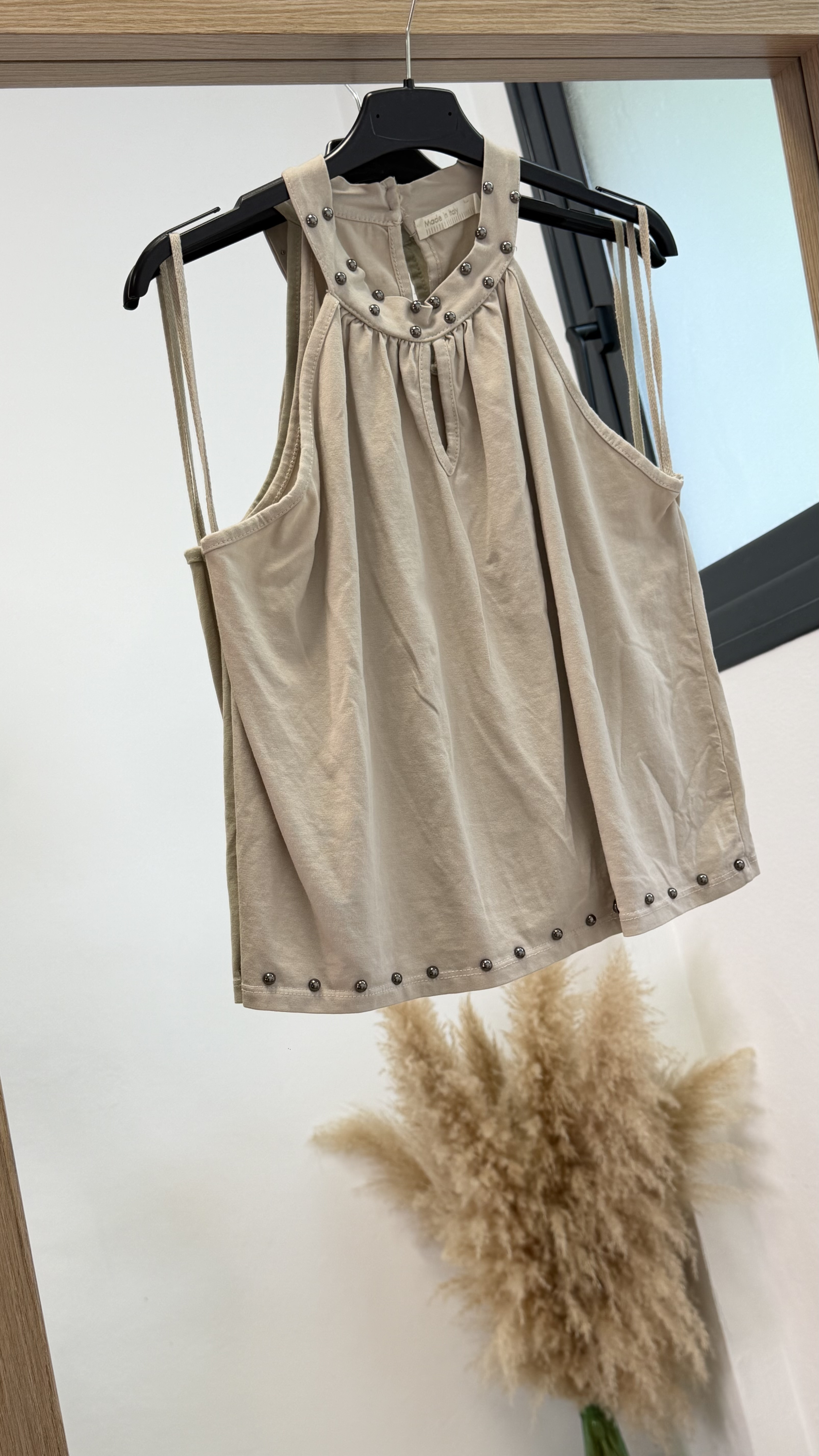 Camiseta algodón tachuelas - Imagen 2